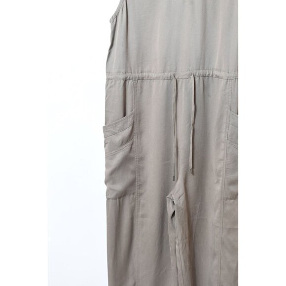 Women's Taupe Jumpsuit - Picture 2 of 12